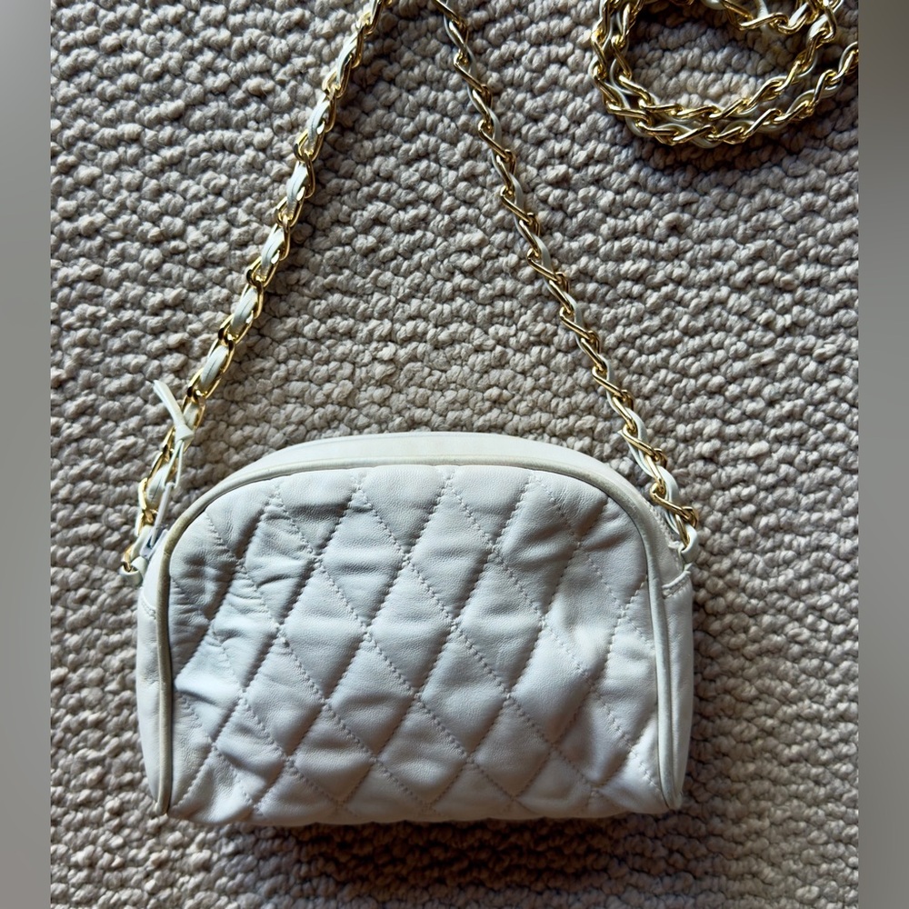 Neiman Marcus Vintage Quilted Crossbody Bag